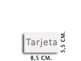 Tarjeta de visita-comercial