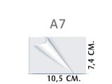 Adhesivo / Pegatina papel A7