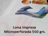 Lona microperforada